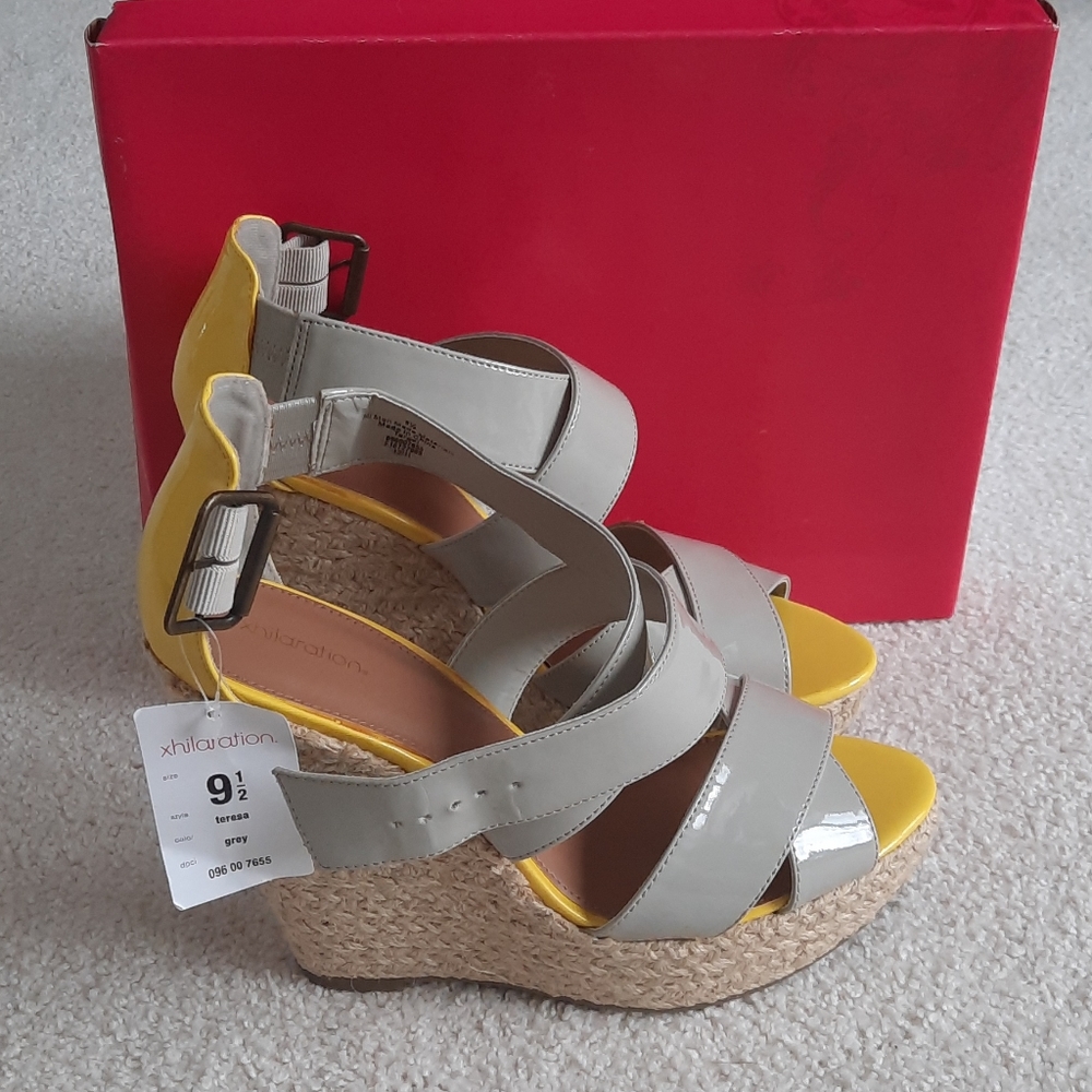 26. Wedge platform strappy Sandle by Xhilaration